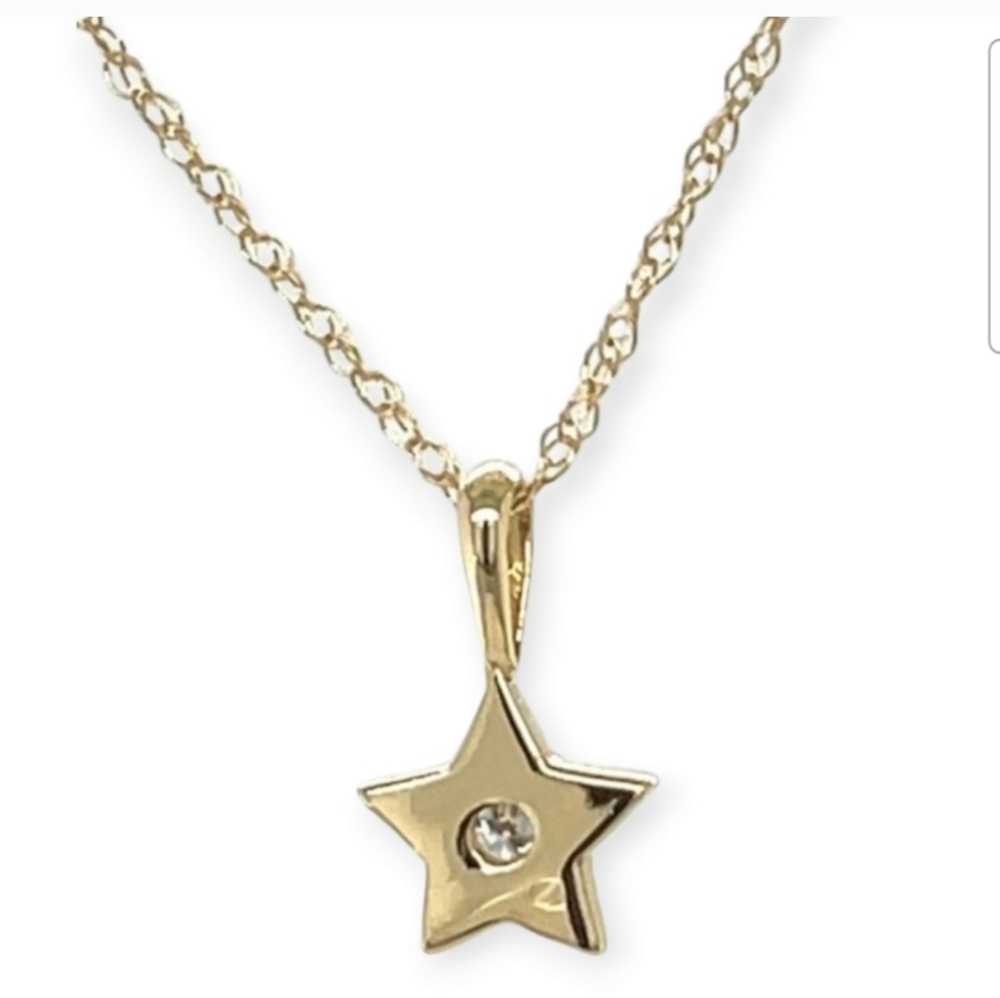 Star Diamond Necklace